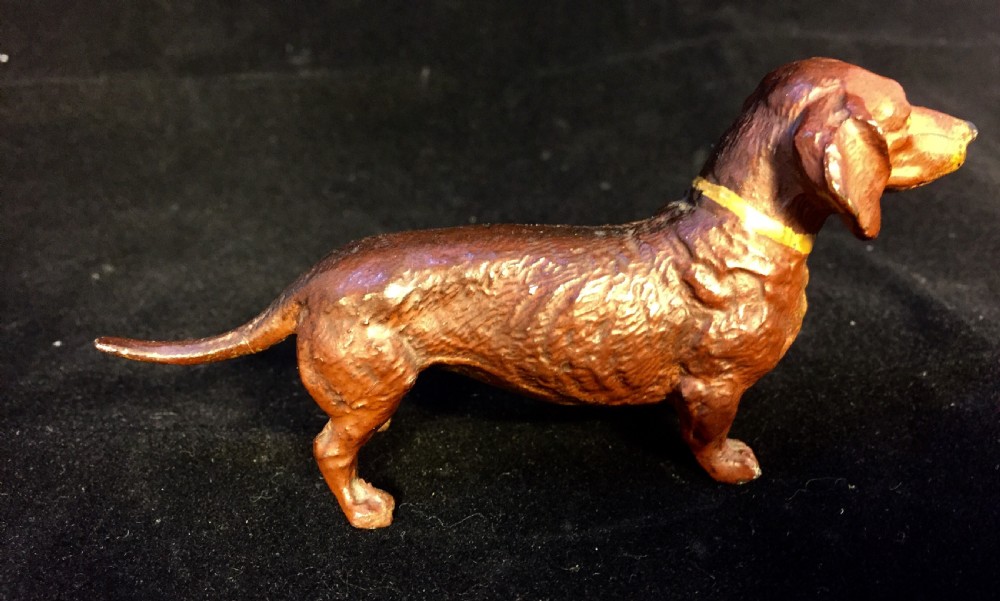 Dachshund cold painted Austrian c1910 View III