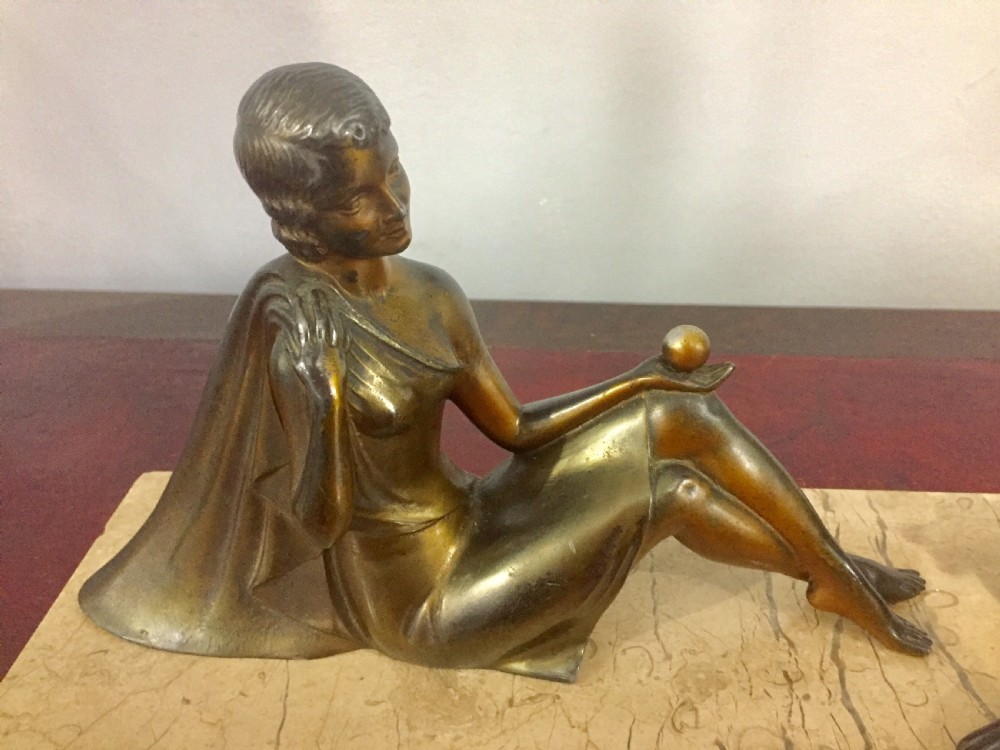 Balleste French Art Deco sculpture c1930 View II