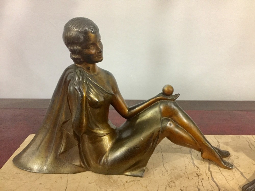 Balleste French Art Deco sculpture c1930 View III