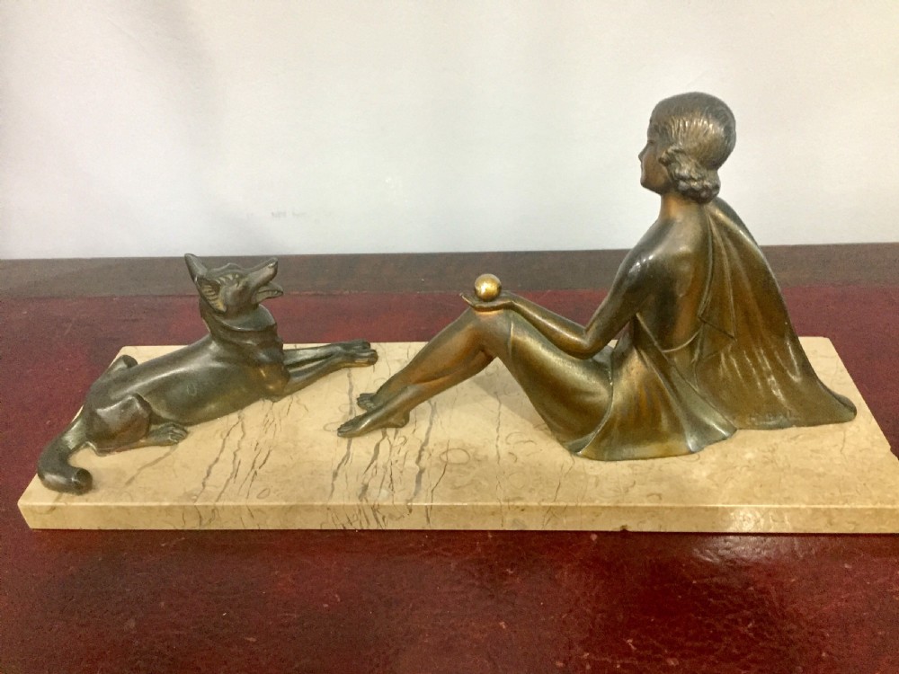 Balleste French Art Deco sculpture c1930 View VII