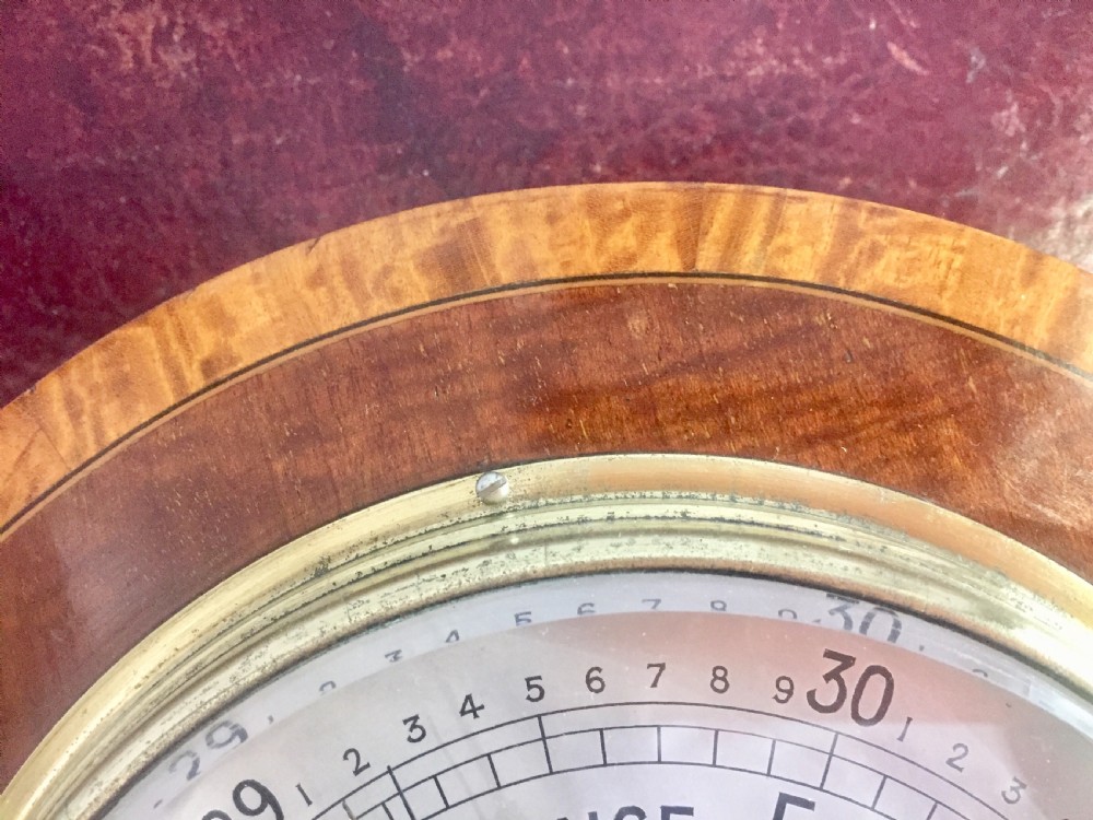Thermometer/ barometer, early 20th C View VIII
