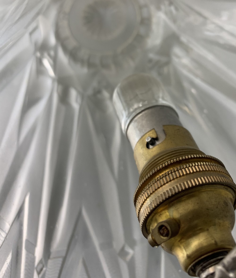 Muller-Freres, Luneville French Art Deco Lamp c1920 (signed) View VIII