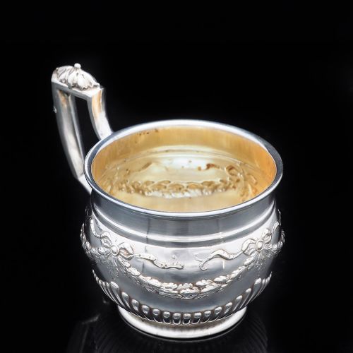 A Delightful Solid Silver Mug/cup - E. Goldschmidt C.1910 Germany