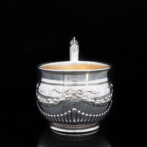 fig 2. A Delightful Solid Silver Mug/Cup - E. Goldschmidt c.1910 Germany