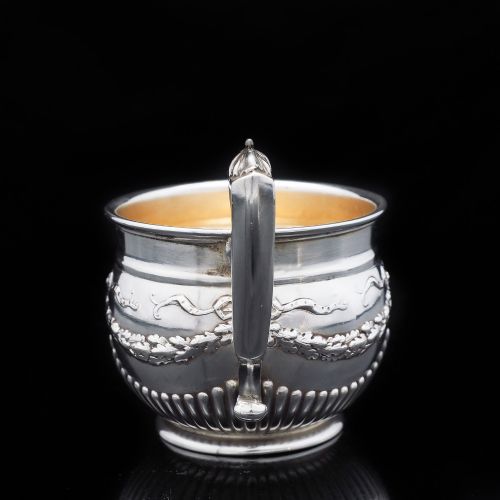 fig 4. A Delightful Solid Silver Mug/Cup - E. Goldschmidt c.1910 Germany