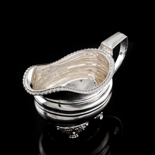 fig 6. A Beautiful Georgian Solid Silver Regency Style Milk Jug/Pitcher - William Hunter 1824