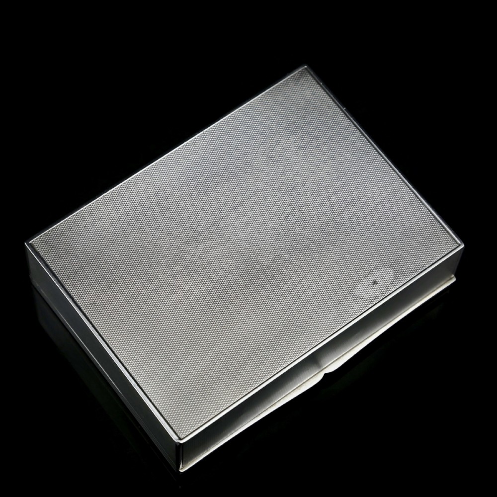 A Large Solid Silver Enamel Landscape Scene Box - London, AJ,1928 View VIII