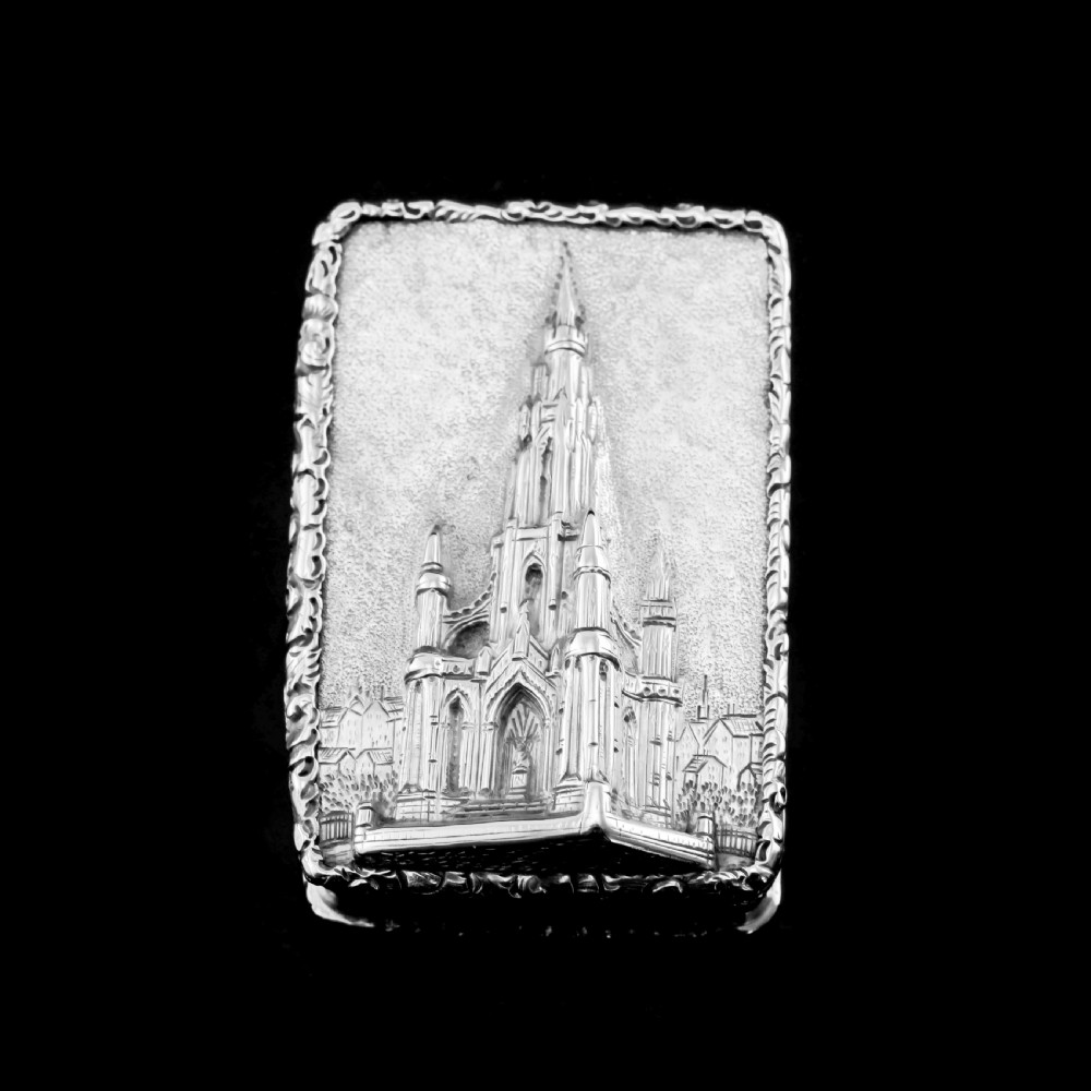 Antique Solid Silver Victorian Vinaigrette 