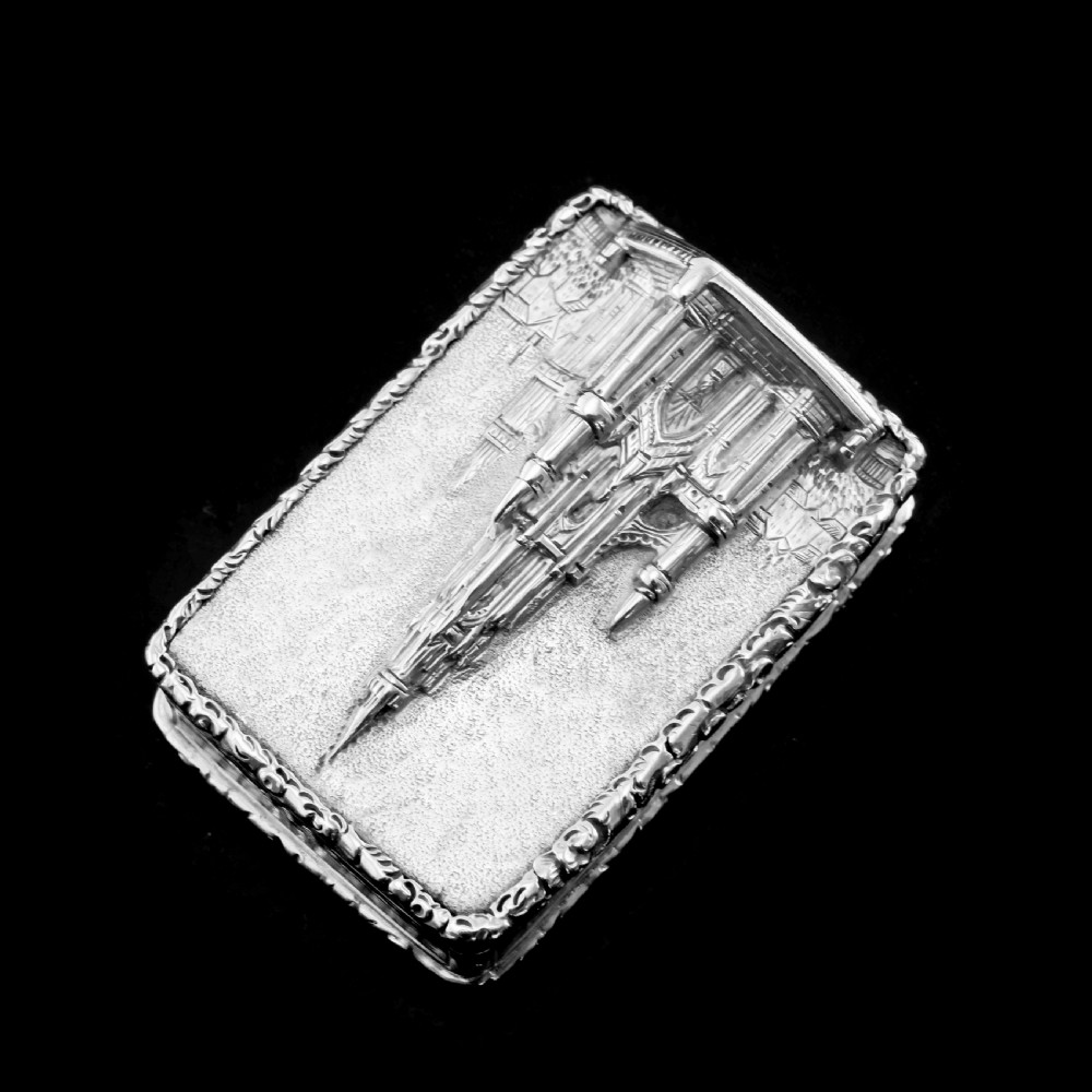 Antique Solid Silver Victorian Vinaigrette 