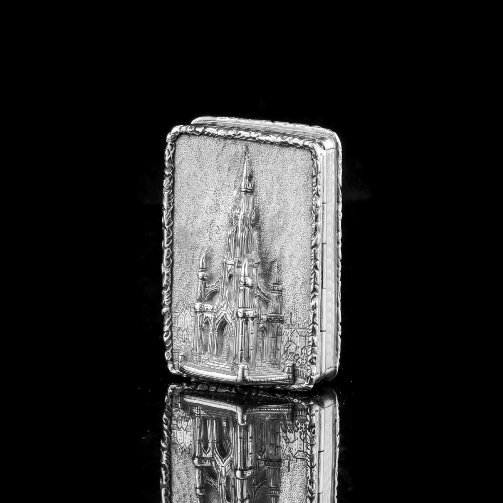 Antique Solid Silver Victorian Vinaigrette 