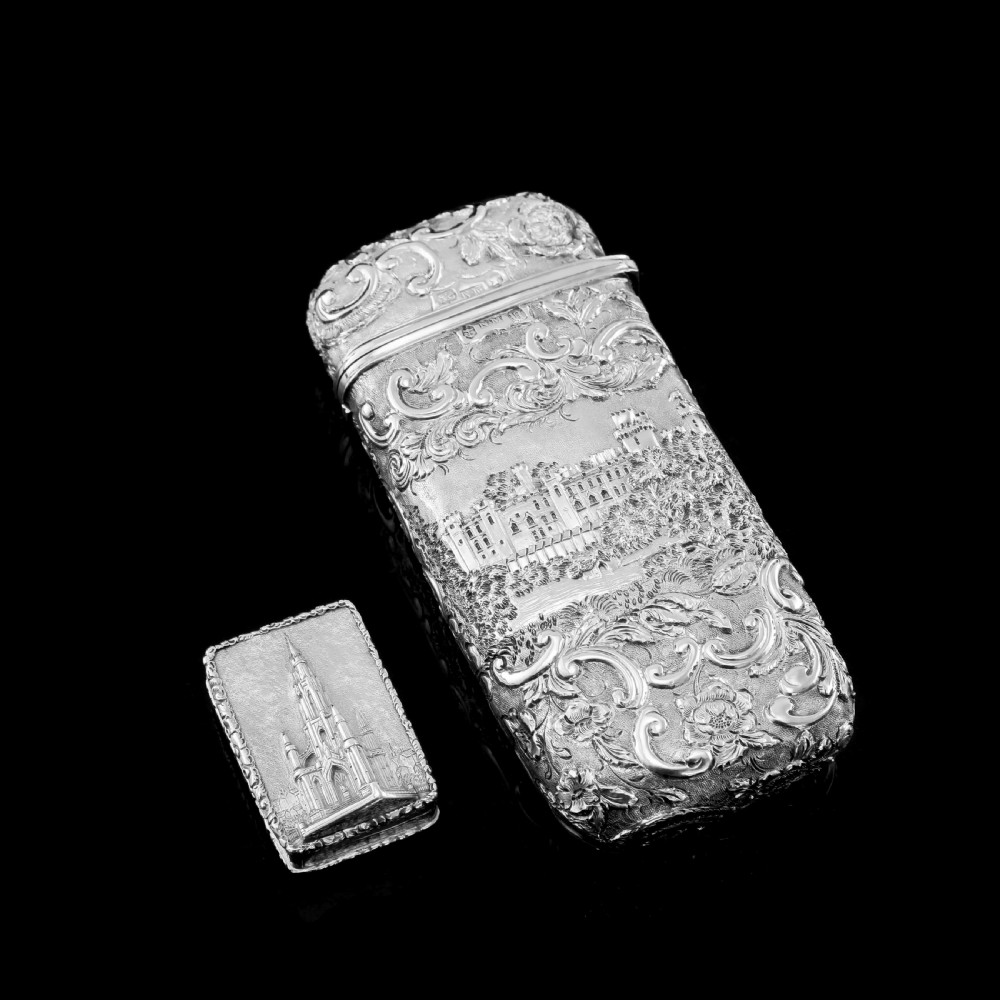 Antique Solid Silver Victorian Vinaigrette 