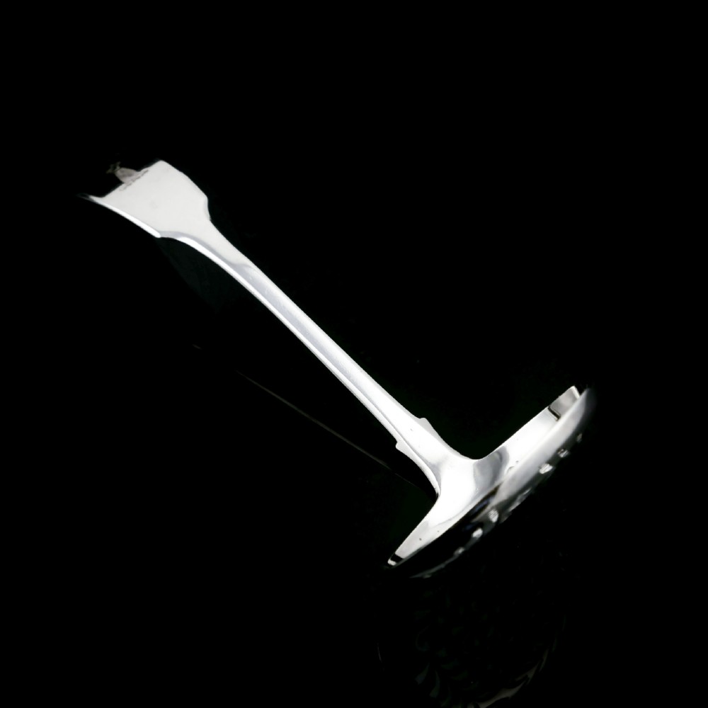 Antique Victorian Solid Sterling Silver Sugar Sifter Spoon - A B Savory & Sons (William Smily) 1856 View X