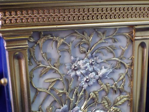 FRENCH REPEATING CARRIAGE CLOCK IN AMAZING CONDITION A VARY RARE CASE STYLE - ADDITIONAL PHOTO 8