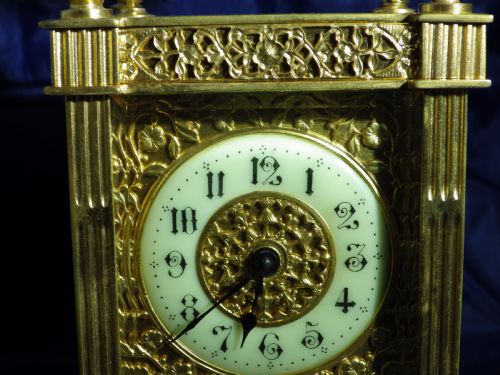 fig 4. French Carriage Clock Nice Case Style
