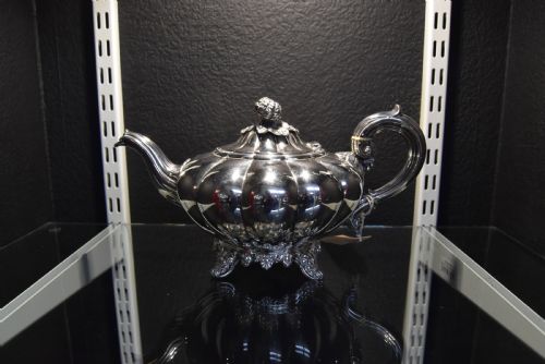 Silver Teapot C1861