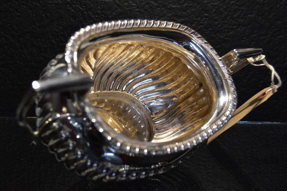 Jones & Crompton Silver Tea Service c1905 View V