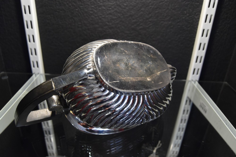 Jones & Crompton Silver Tea Service c1905 View XI