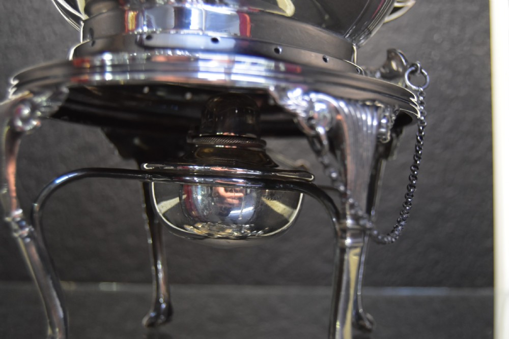 Silver Kettle on Stand c1904 View III