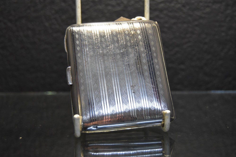 Silver Cigarette Case c1921 View V