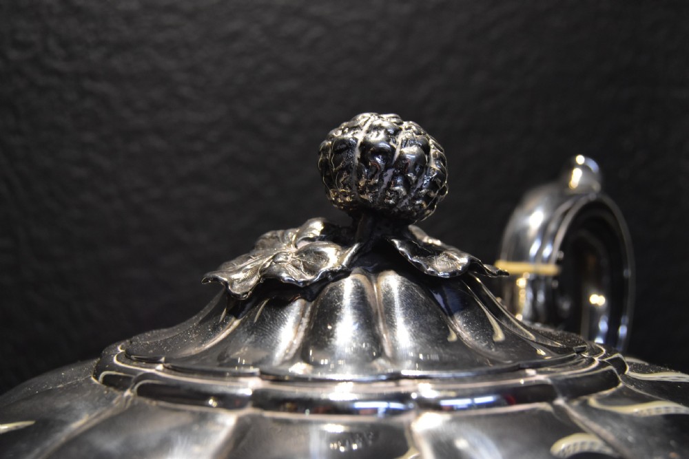 Silver Teapot c1861 View III