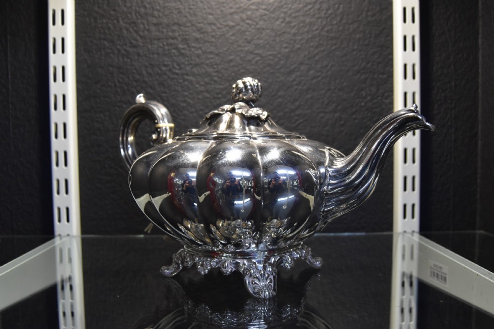 Silver Teapot c1861 View VI