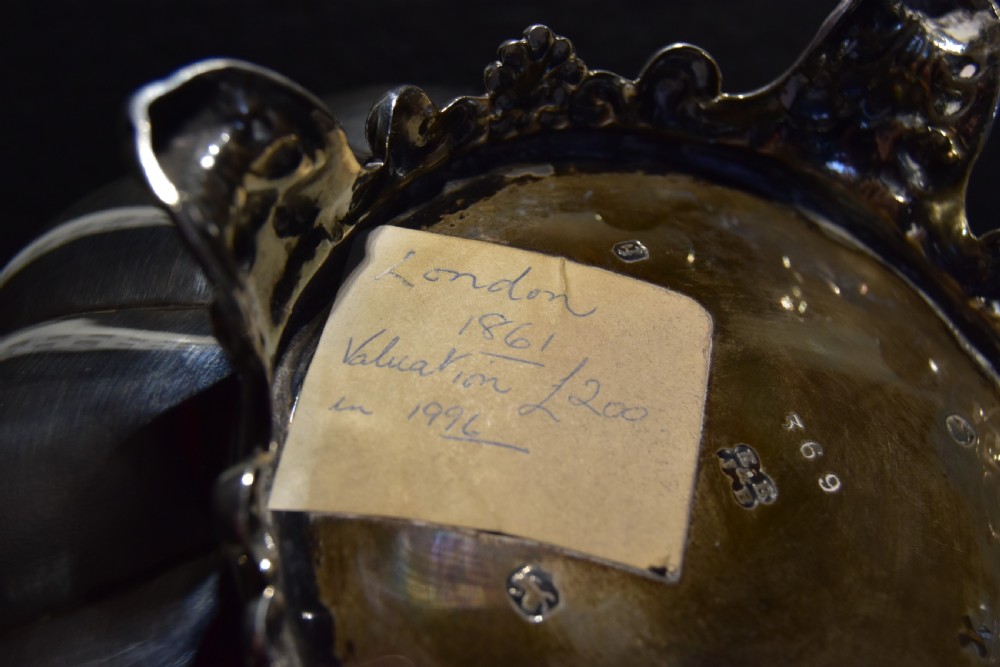 Silver Teapot c1861 View XIV