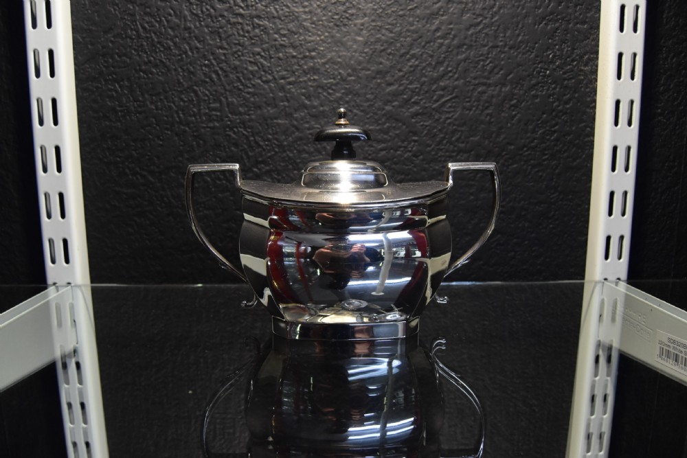 Joseph Gloster Ltd Silver Tea Service c1950s View VI