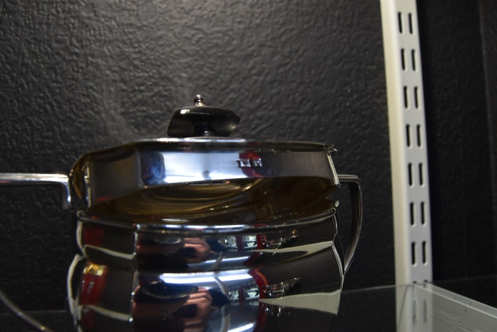 Joseph Gloster Ltd Silver Tea Service c1950s View VII