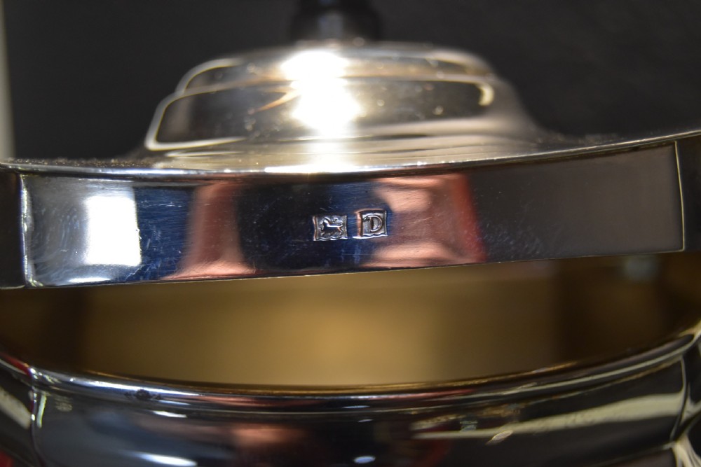 Joseph Gloster Ltd Silver Tea Service c1950s View VIII