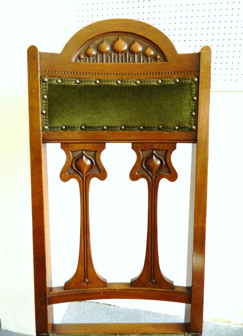 Set of 10 Art Nouveau Dining Chairs