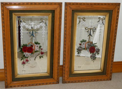 Pair of Victorian Wall Mirrors