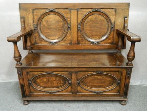 Oak Monks Bench