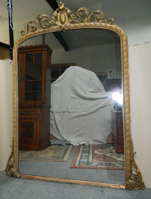 Very Large Gilt Mirror