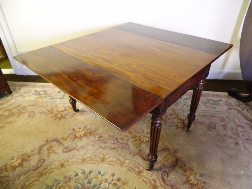 Gillows mahogany 'universal' table View VI