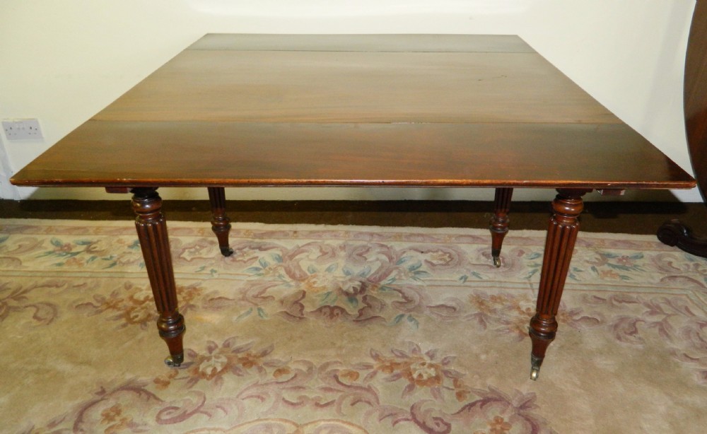 Gillows mahogany 'universal' table View VII