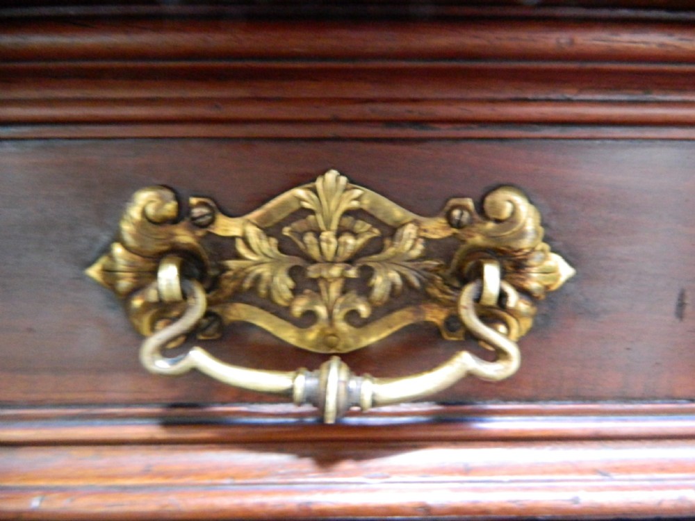 mahogany partners desk by J & T Scott Edinburgh View V
