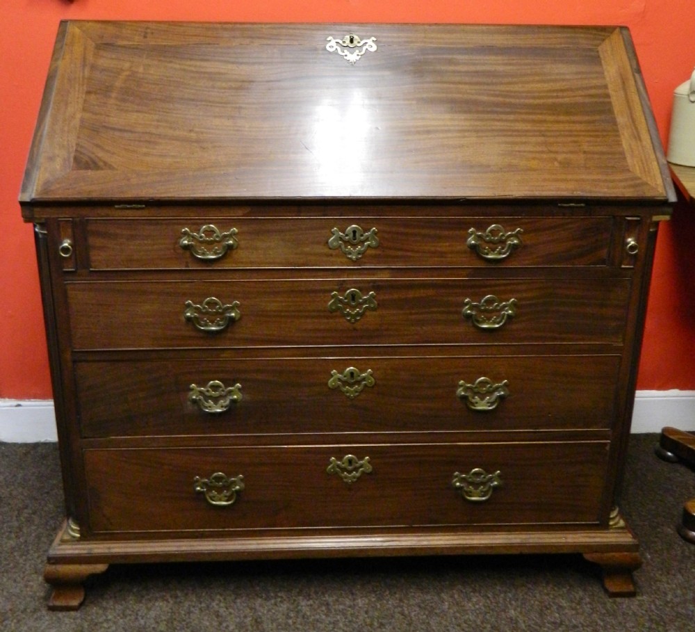 Georgian mahogany bureau