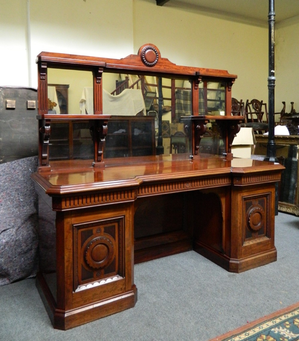 mahogany mirror back sideboard View III