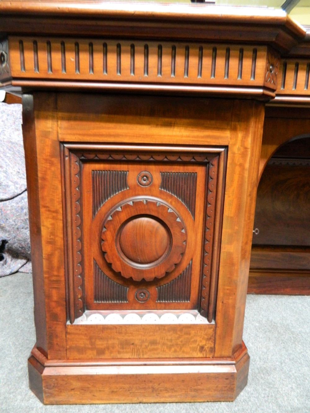 mahogany mirror back sideboard View IV