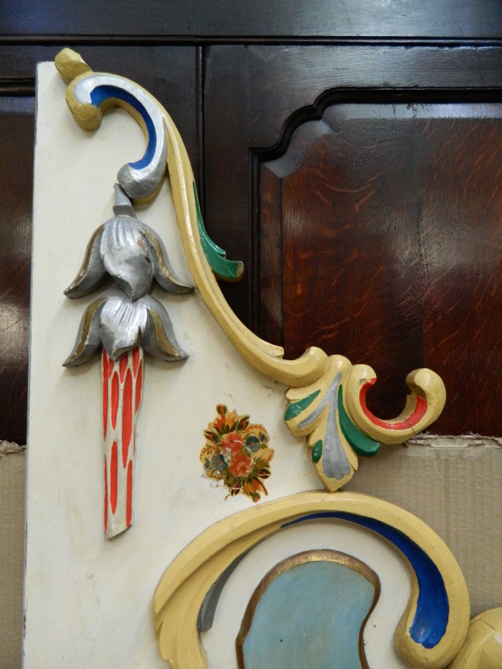 pair of painted fairground panels View IV