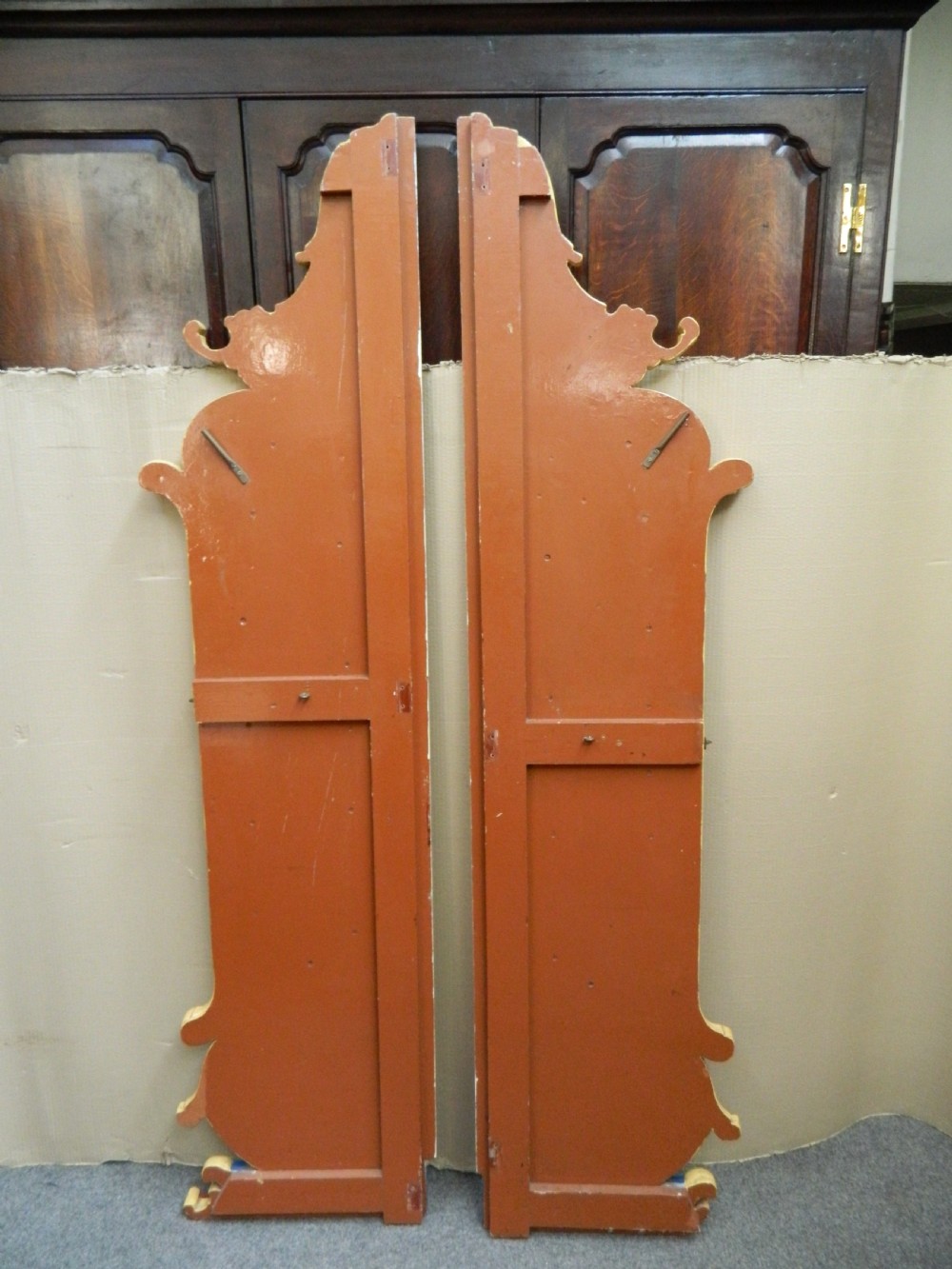 pair of painted fairground panels View VIII