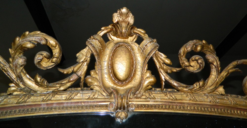 very large gilt mirror View III