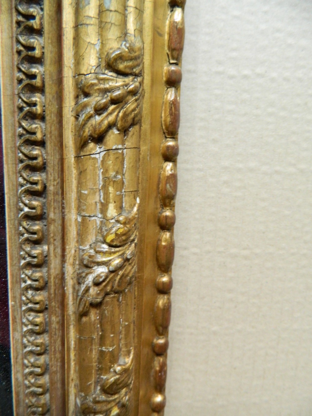 very large gilt mirror View V