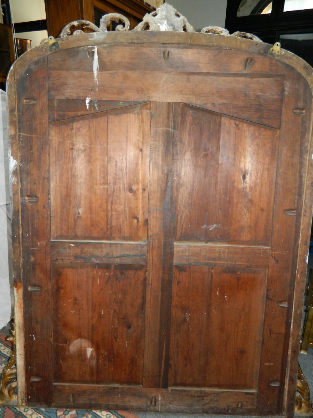 very large gilt mirror View VIII