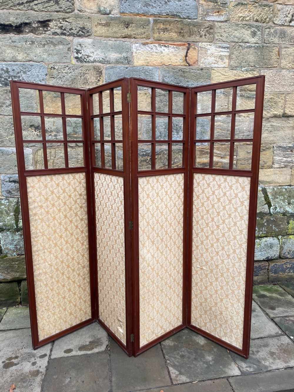 Four fold screen / room divider View VII