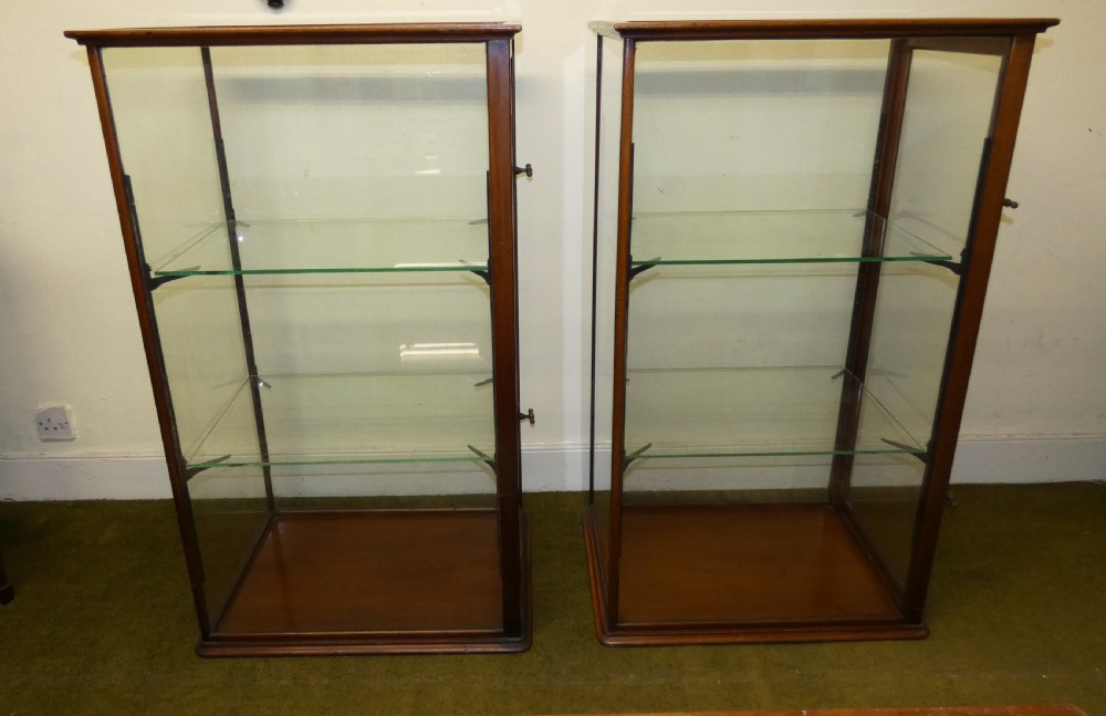 Pair of shop display cabinets View II