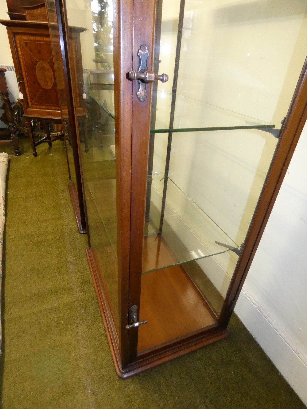 Pair of shop display cabinets View V