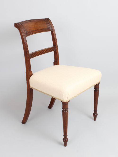 Set of Six fine George III Period Mahogany Dining Chairs