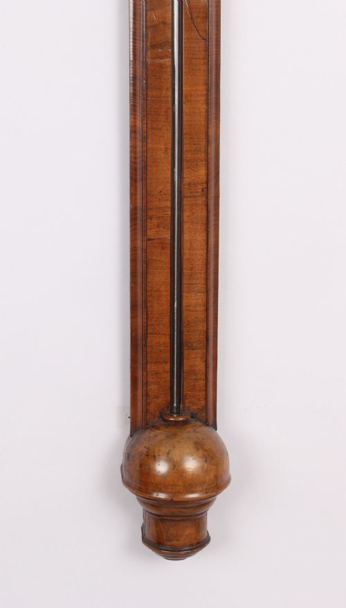 EARLY 18TH CENTURY WALNUT BAROMETER - ADDITIONAL PHOTO 2
