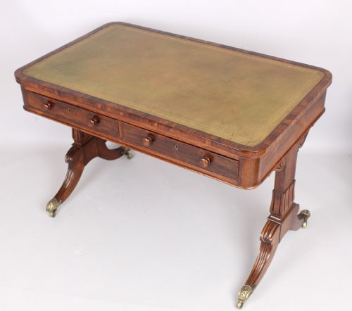 ROSEWOOD FREESTANDING WRITING TABLE - ADDITIONAL PHOTO 3